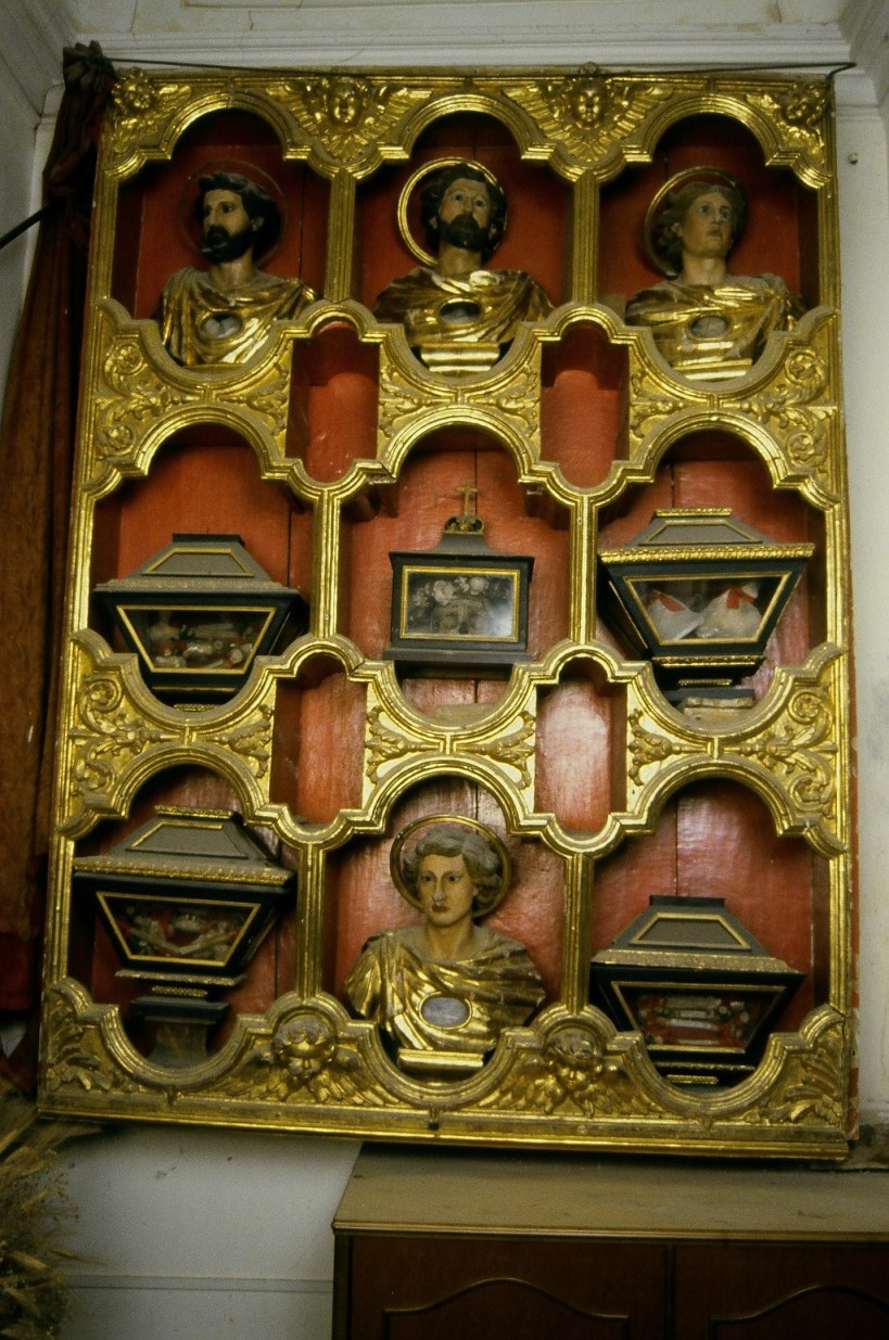 scatola, elemento d'insieme - ambito marchigiano (fine/inizio secc. XVIII/ XIX)