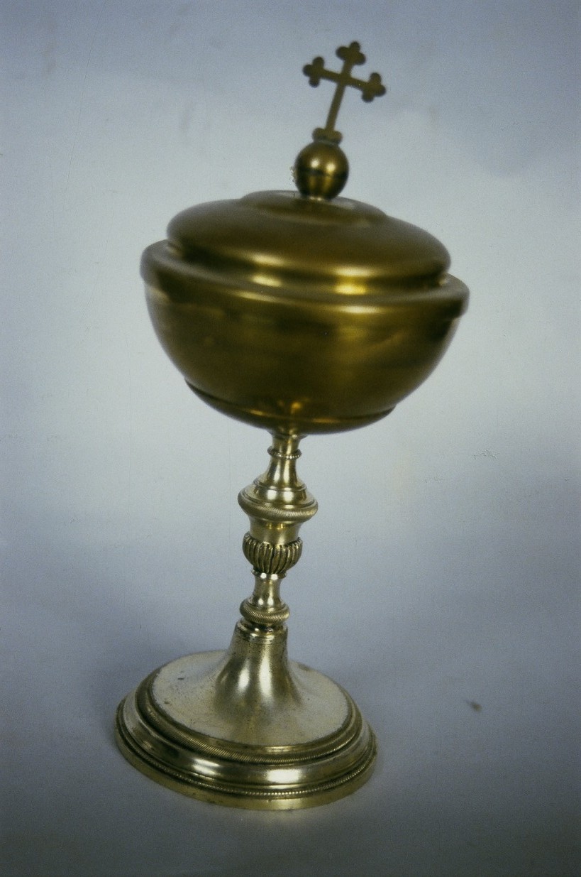 pisside - bottega italiana (fine sec. XIX)