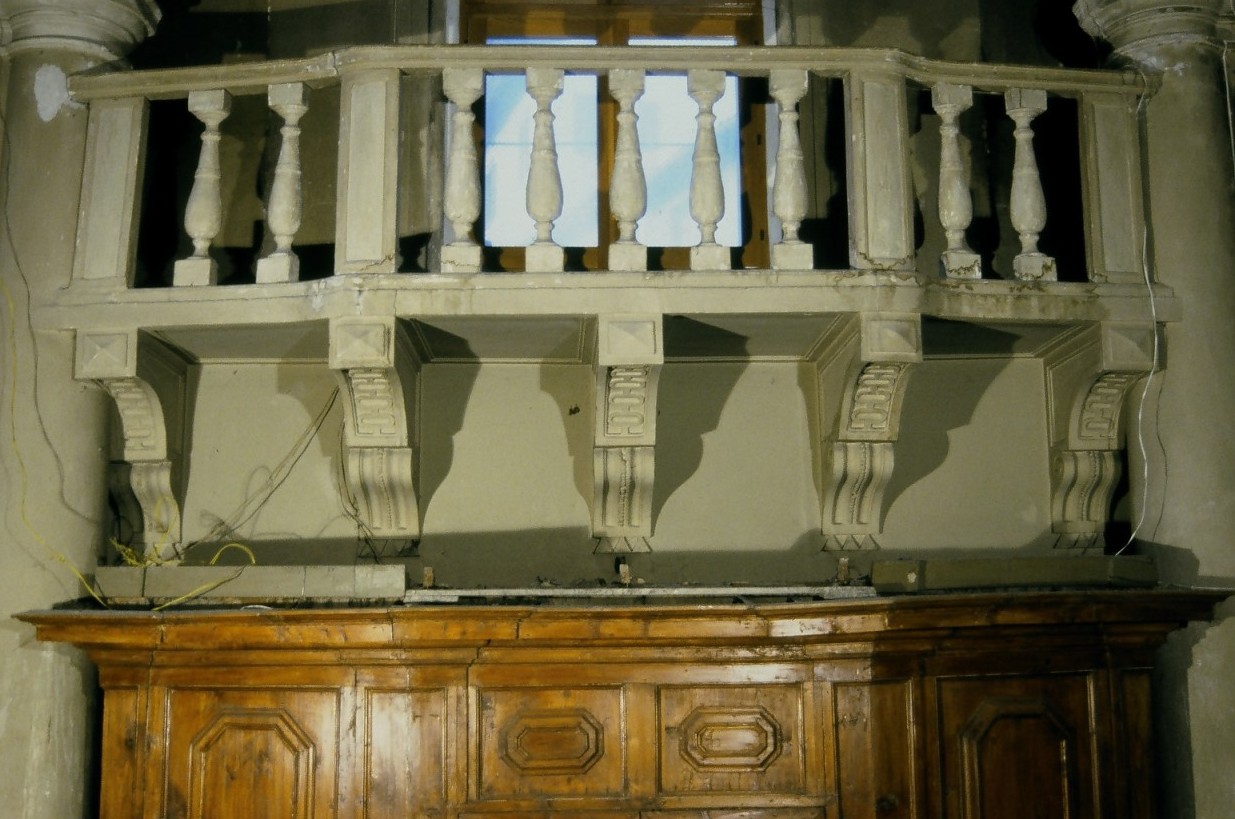 balcone, serie - bottega marchigiana (ultimo quarto sec. XVIII)