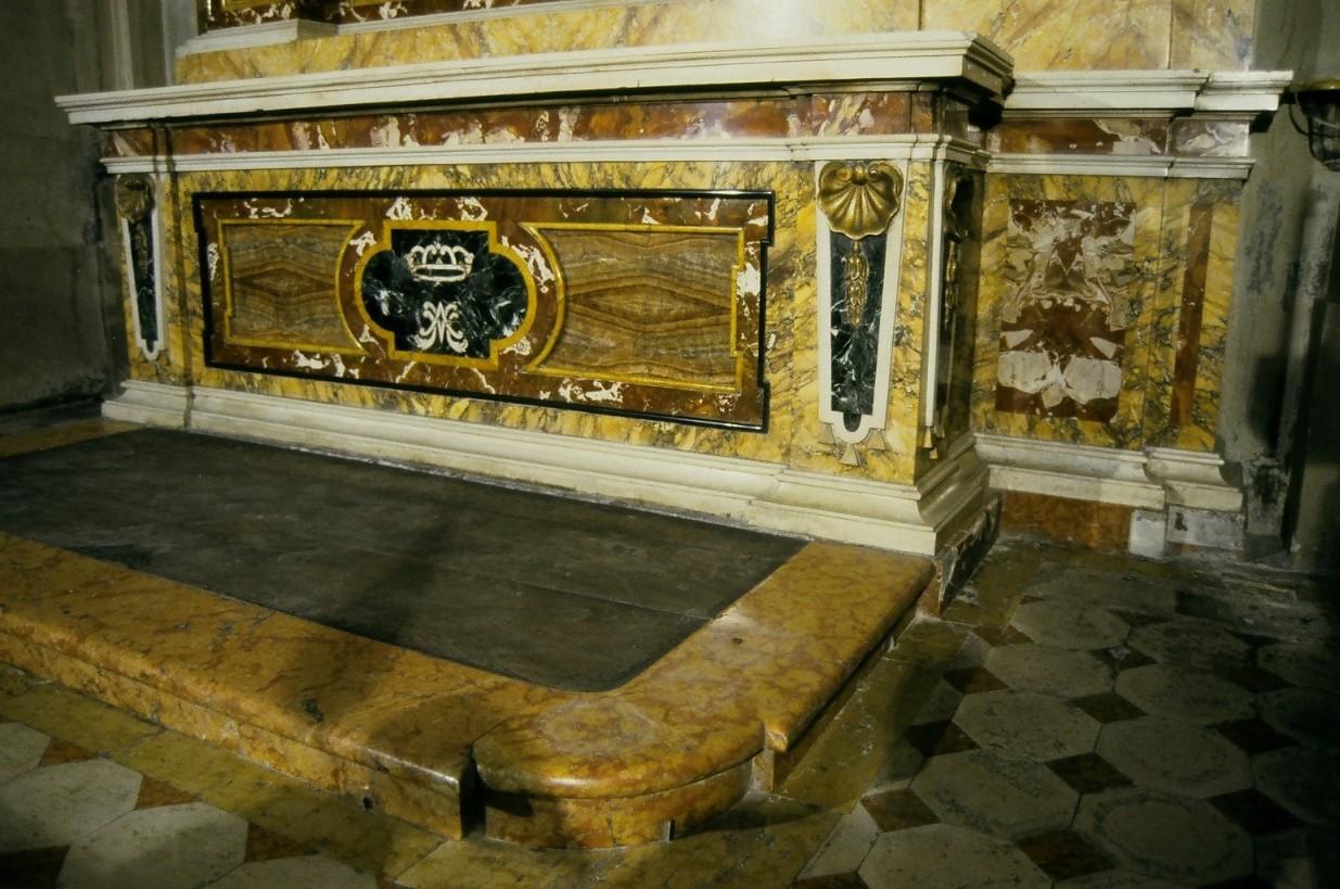 altare, elemento d'insieme - bottega marchigiana (ultimo quarto sec. XVIII)