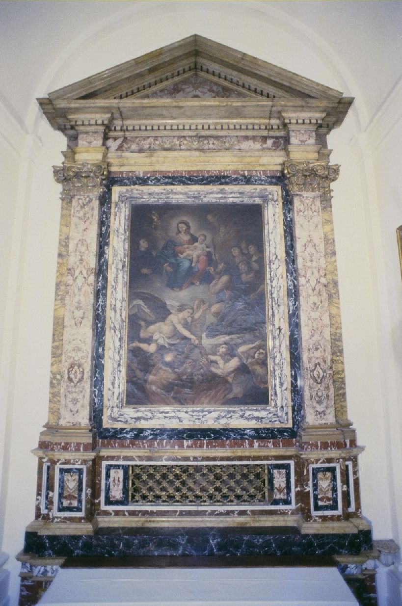 dossale, elemento d'insieme - bottega marchigiana (ultimo quarto sec. XVIII)