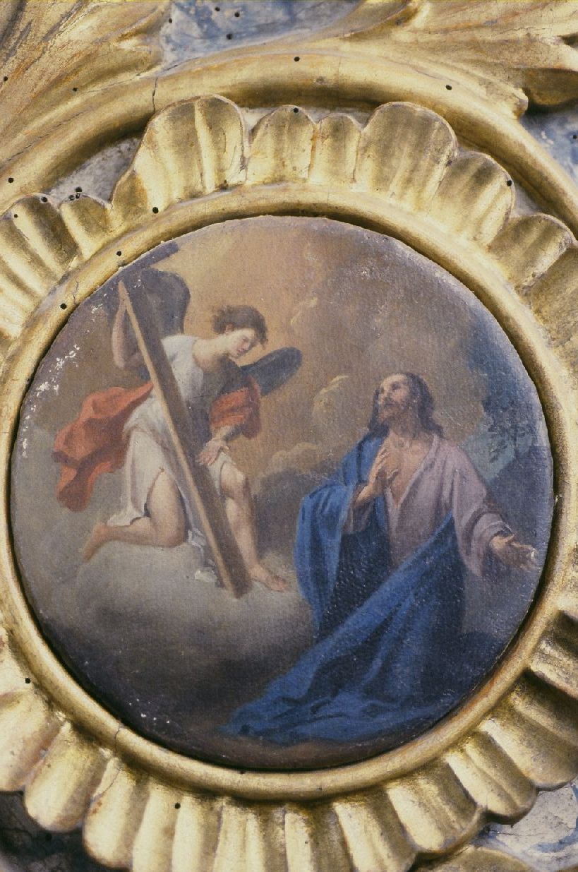 misteri del rosario: Orazione nell'orto (dipinto, elemento d'insieme) - ambito marchigiano (seconda metà sec. XVIII)