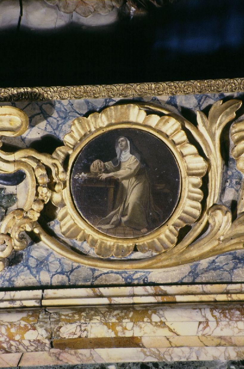 santa domenicana (dipinto, elemento d'insieme) - ambito marchigiano (seconda metà sec. XVIII)