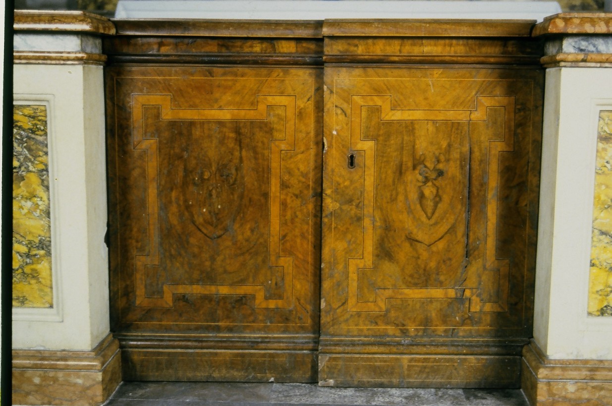 sportello, elemento d'insieme - bottega marchigiana (seconda metà sec. XVIII)