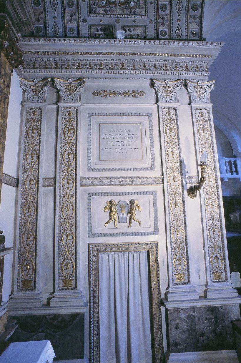 scultura, elemento d'insieme - bottega marchigiana (metà sec. XIX)