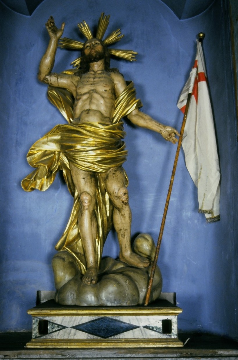 Cristo risorto (statua) - bottega marchigiana (metà sec. XVII)