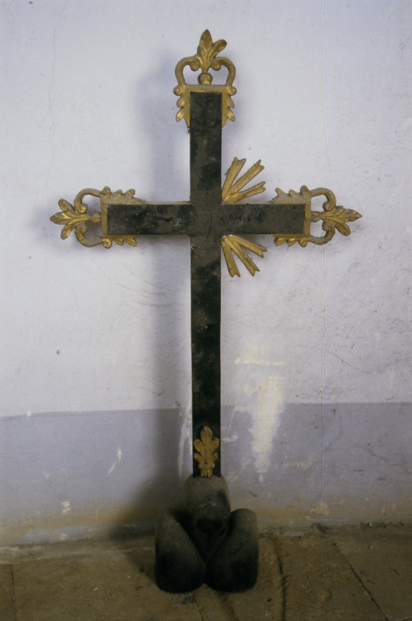 croce - bottega marchigiana (seconda metà sec. XIX)