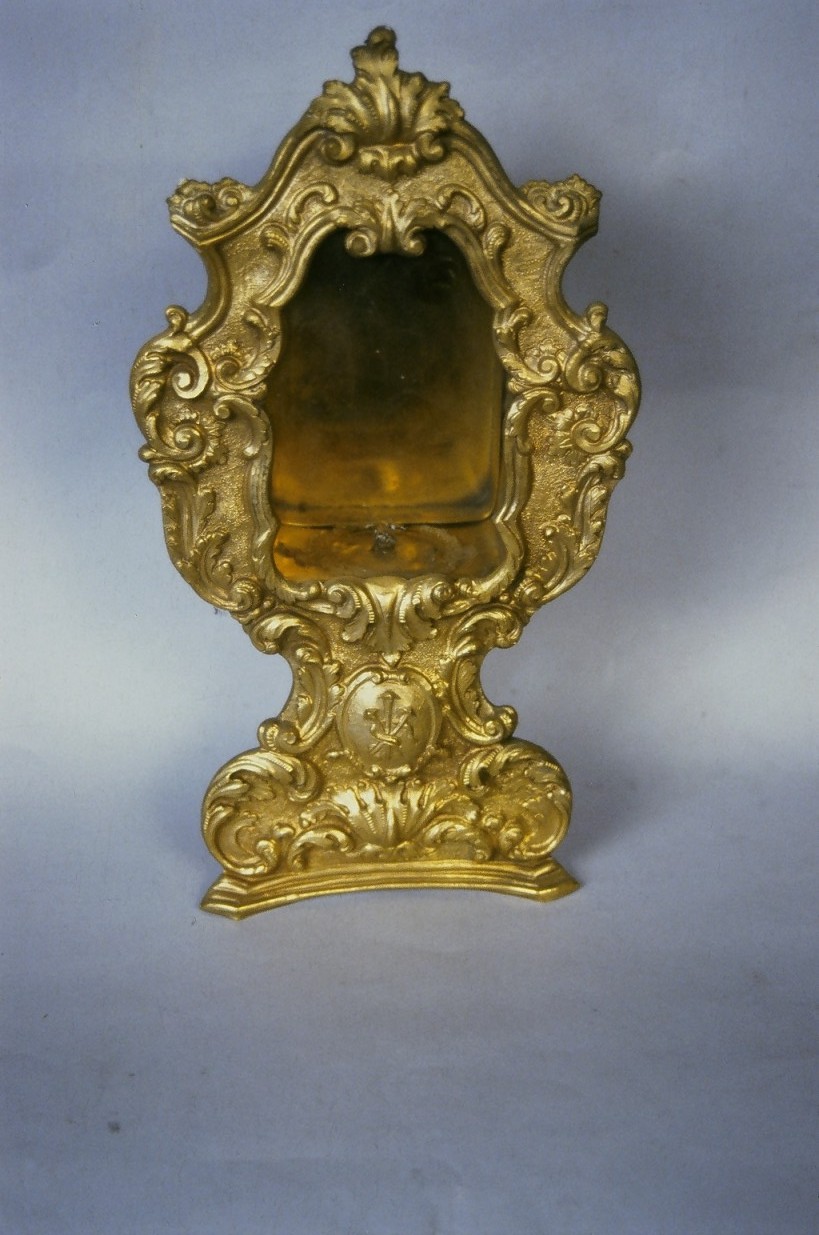 reliquiario - bottega italiana (seconda metà sec. XIX)