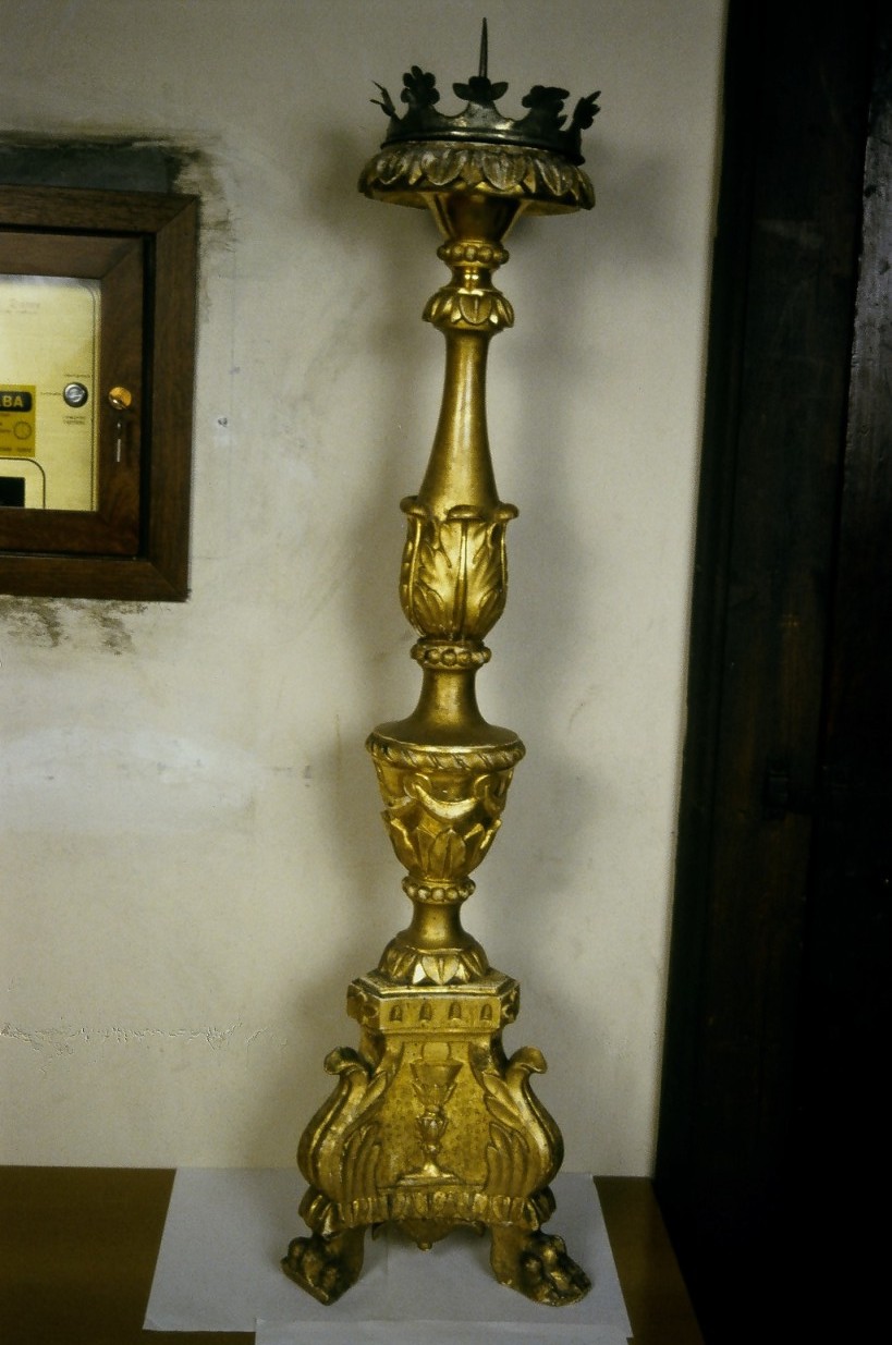 candeliere, serie - bottega marchigiana (primo quarto sec. XIX)