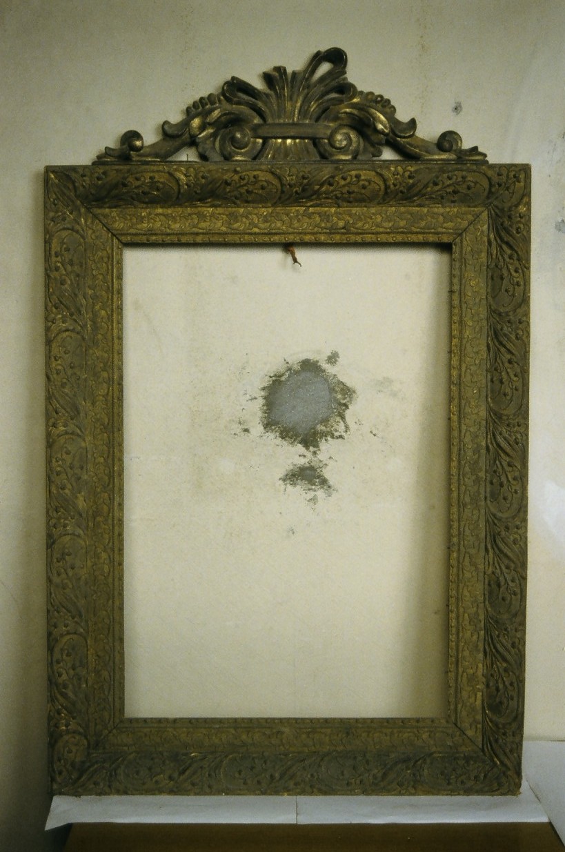 cornice - produzione marchigiana (seconda metà sec. XIX)