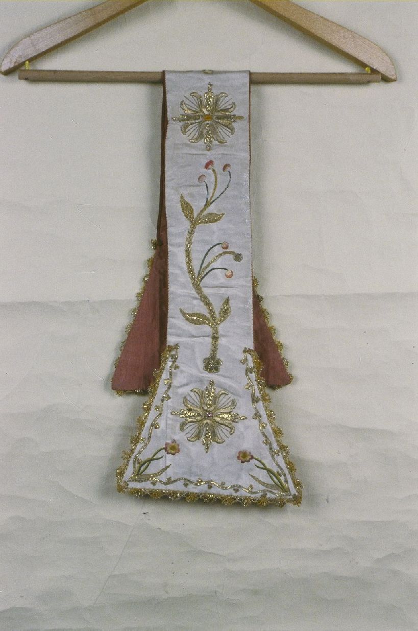 manipolo - manifattura italiana (ultimo quarto sec. XIX)