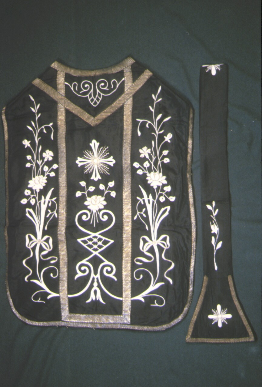 stola, elemento d'insieme - manifattura italiana (secondo quarto sec. XX)