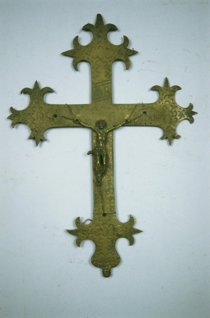 croce - bottega marchigiana (prima metà sec. XVIII)