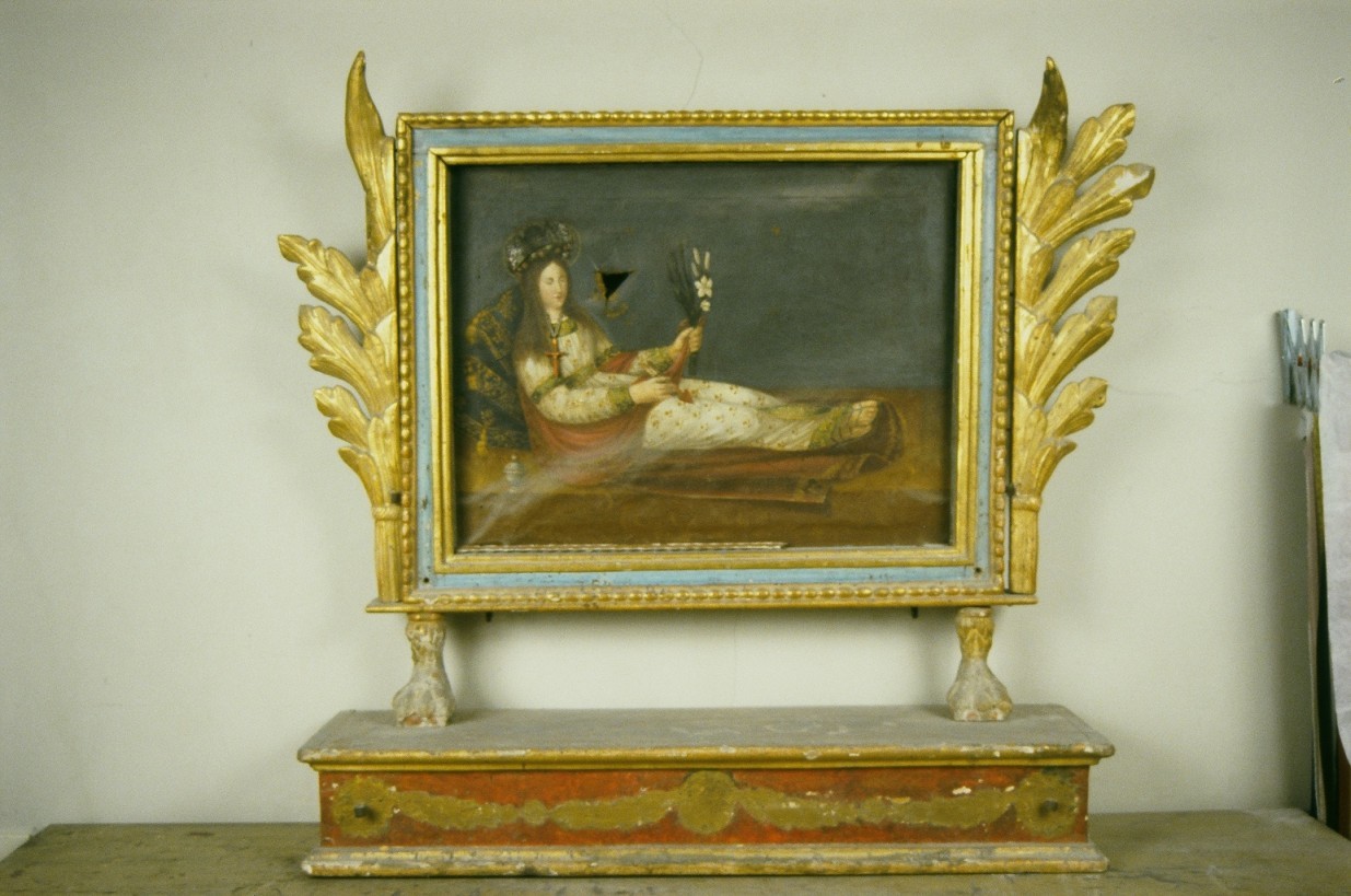 cornice, elemento d'insieme - bottega marchigiana (prima metà sec. XIX)