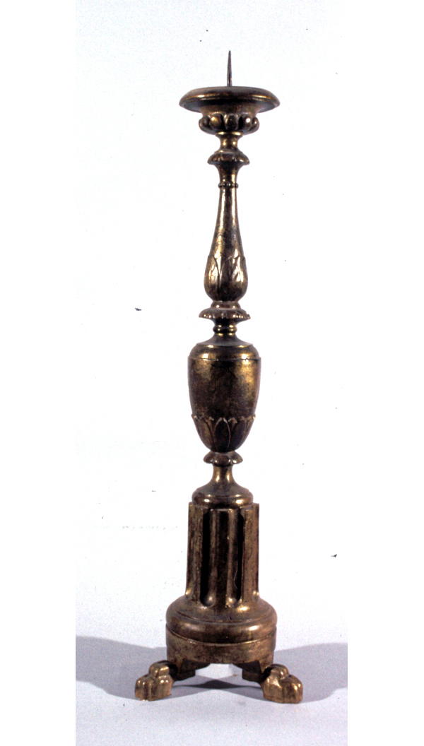 candeliere, coppia - bottega marchigiana (sec. XVIII)