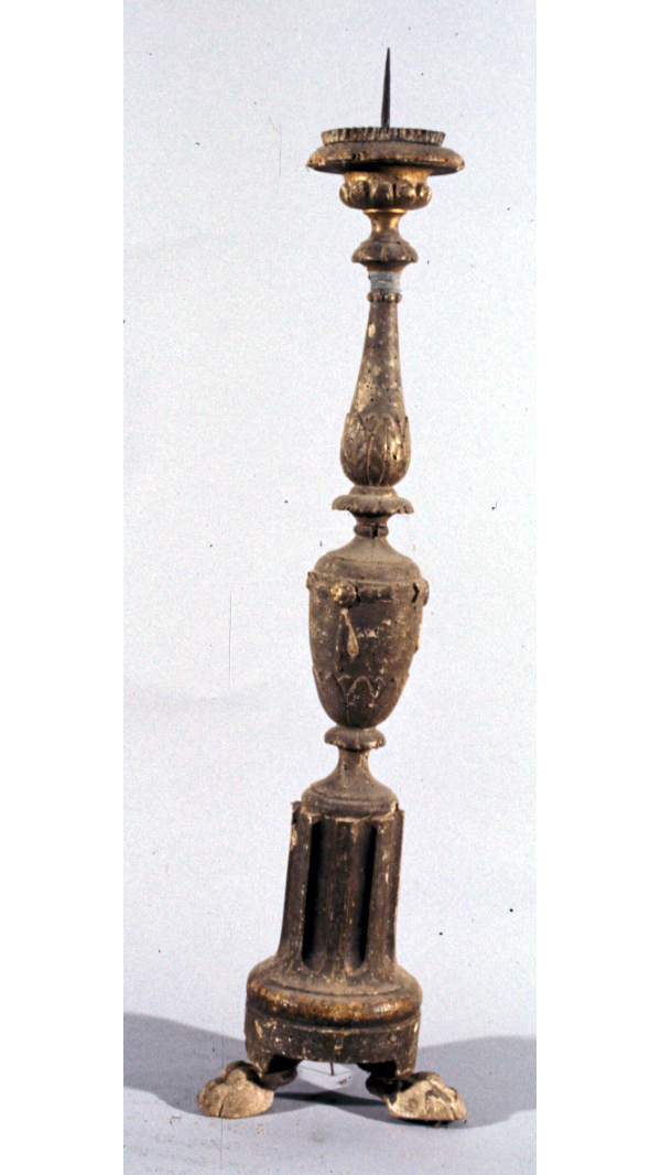 candeliere, serie - bottega marchigiana (sec. XVIII)