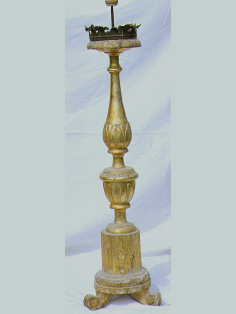 candeliere, serie - ambito marchigiano (sec. XIX)