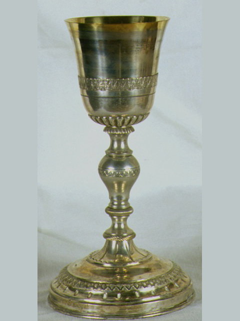calice - ambito marchigiano (sec. XIX)