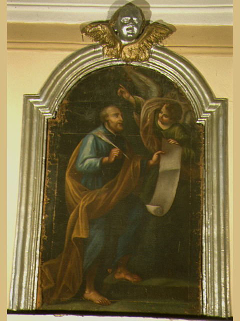 San Matteo Evangelista (dipinto, ciclo) - ambito marchigiano (sec. XVIII)