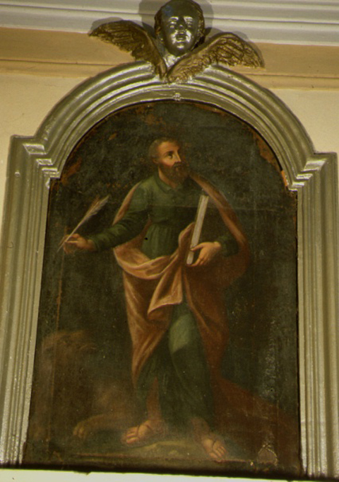 San Marco Evangelista (dipinto, ciclo) - ambito marchigiano (sec. XVIII)
