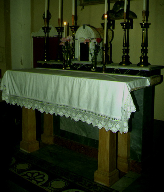 altare - ambito marchigiano (prima metà sec. XX)