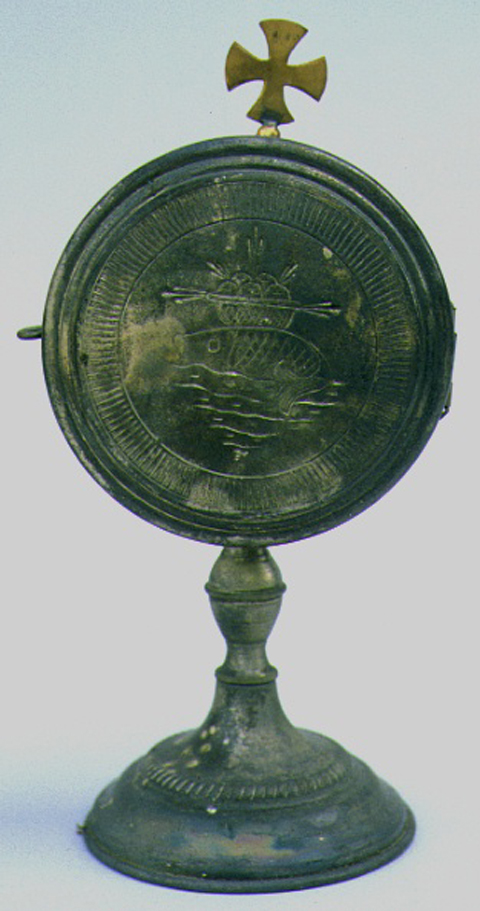 teca-lunetta - ambito marchigiano (sec. XIX)