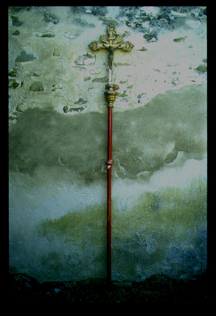 croce processionale - ambito marchigiano (sec. XIX)