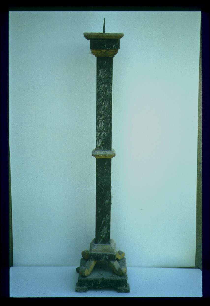 candeliere, serie - ambito marchigiano (sec. XIX)