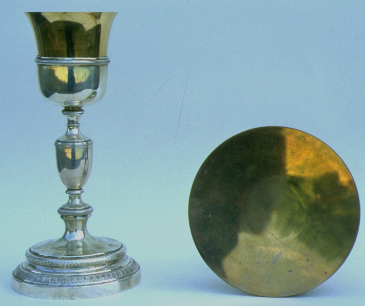 calice - ambito marchigiano (sec. XIX)