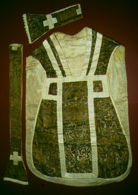 pianeta, elemento d'insieme - ambito marchigiano (sec. XIX)