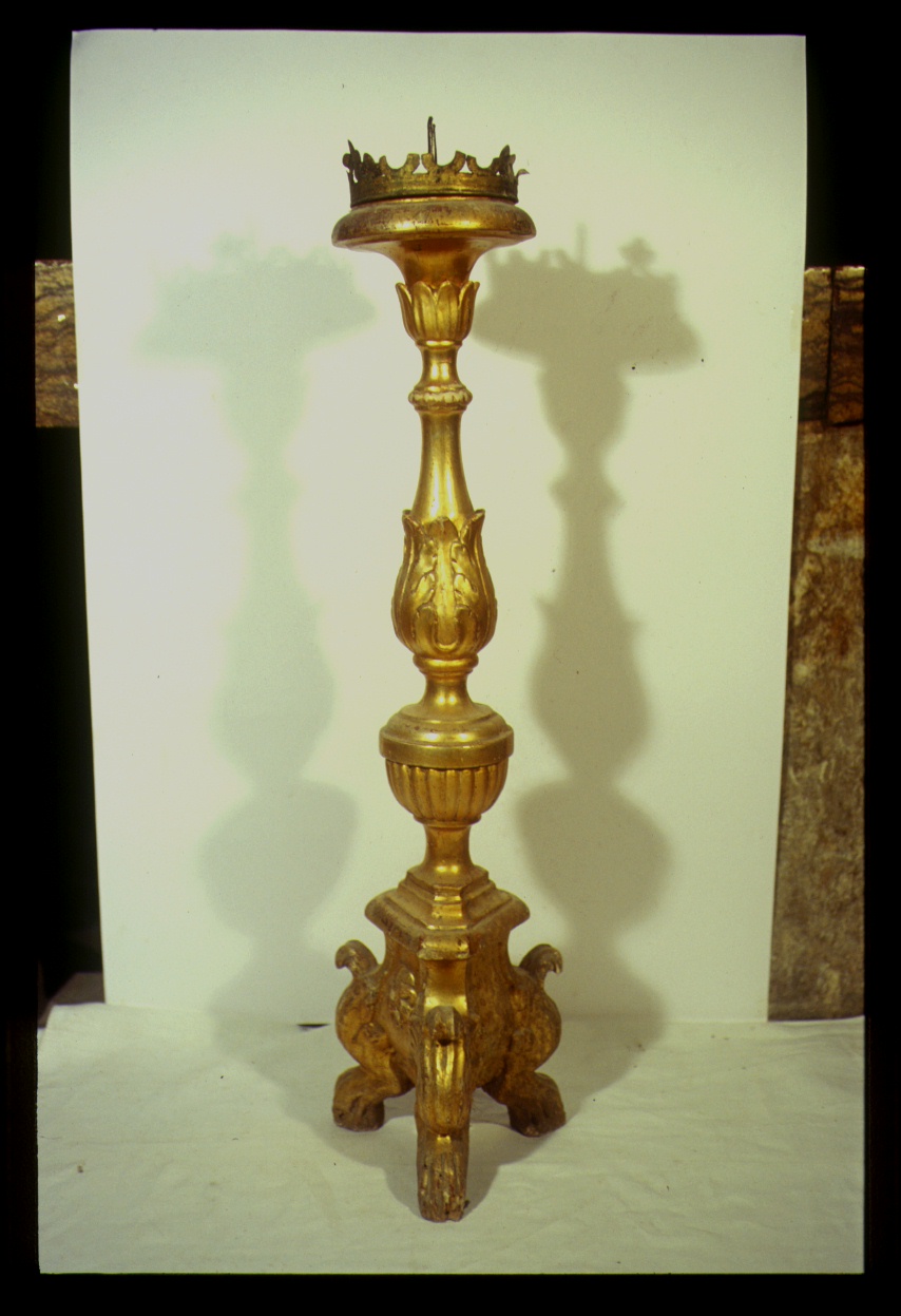 candeliere, serie - ambito marchigiano (sec. XVIII)