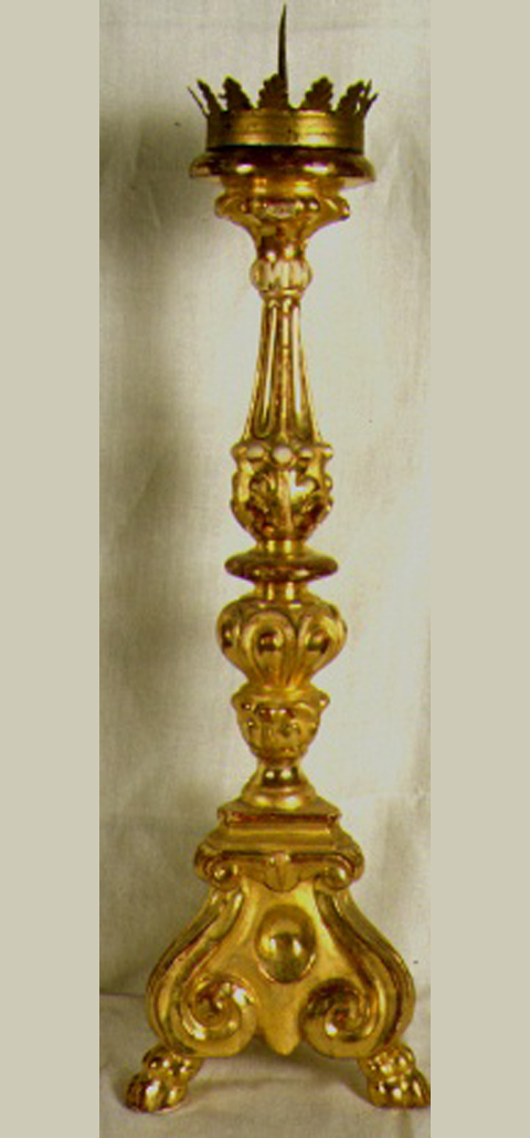 candeliere, coppia - ambito marchigiano (sec. XIX)