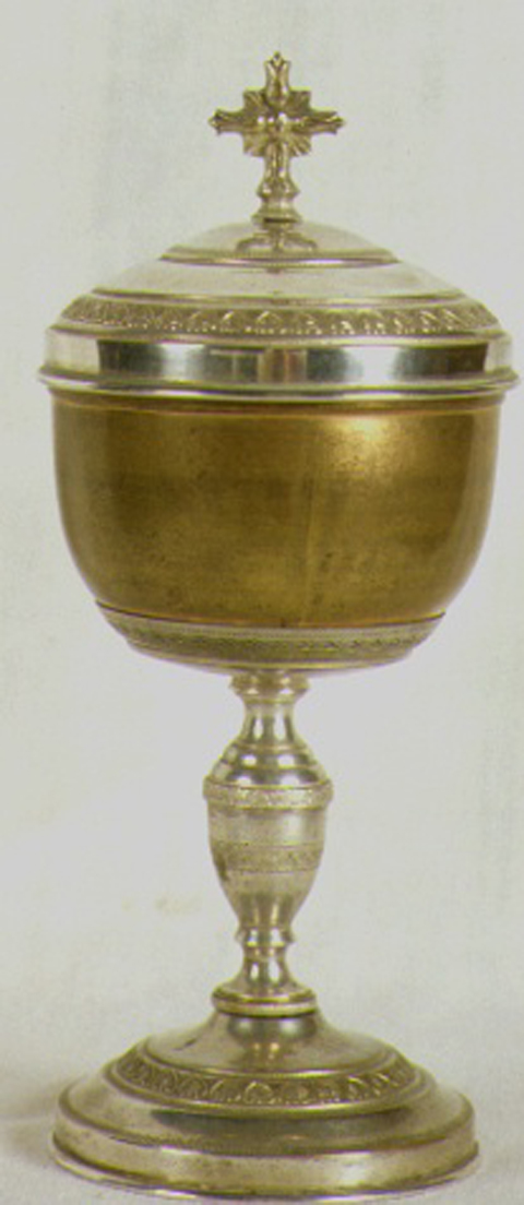 pisside - ambito marchigiano (metà sec. XX)