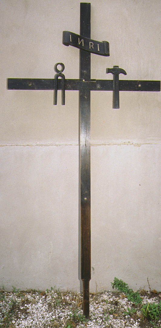 croce penitenziale - ambito marchigiano (prima metà sec. XX)