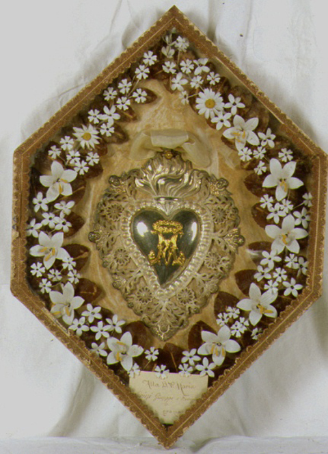 Sacro Cuore di Gesù (ex voto) - ambito marchigiano (prima metà sec. XX)
