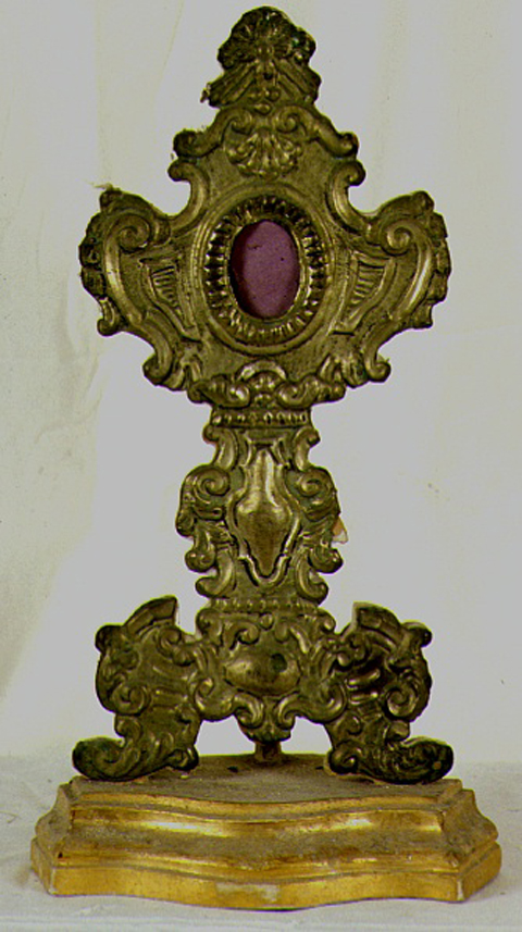 reliquiario-ostensorio - ambito marchigiano (sec. XIX)