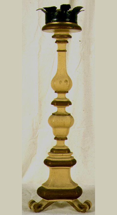 candeliere, serie - ambito marchigiano (sec. XIX)