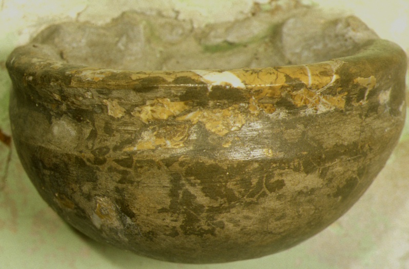 acquasantiera - ambito marchigiano (sec. XIX)