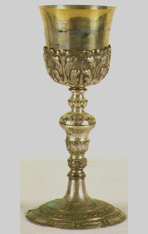 calice - ambito marchigiano (sec. XIX)
