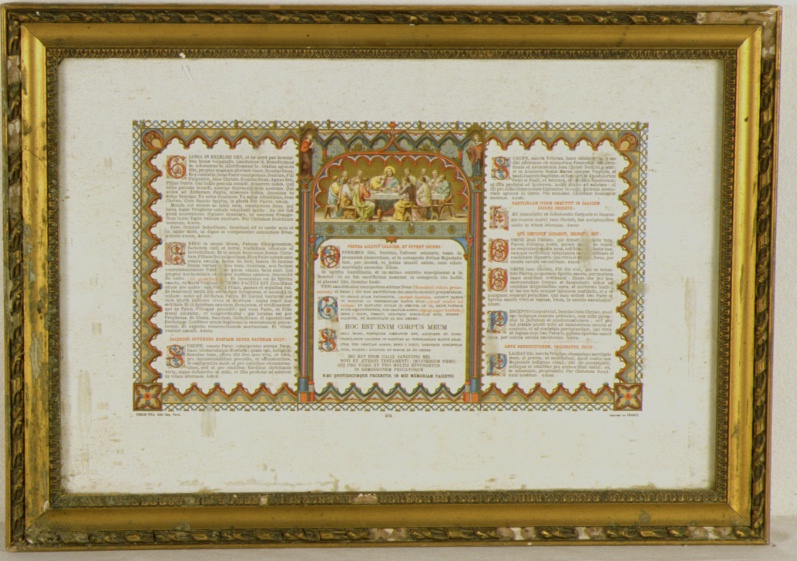 cartagloria, elemento d'insieme - ambito marchigiano (prima metà sec. XX)