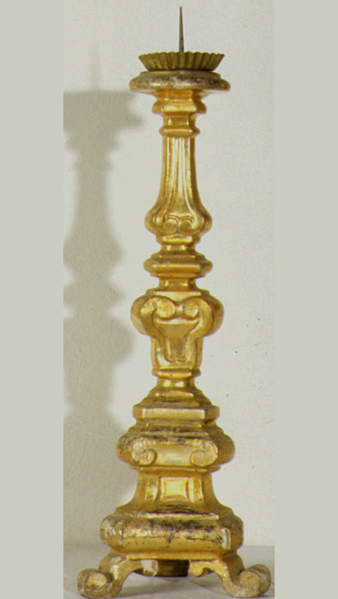 candeliere, serie - ambito marchigiano (sec. XVIII)