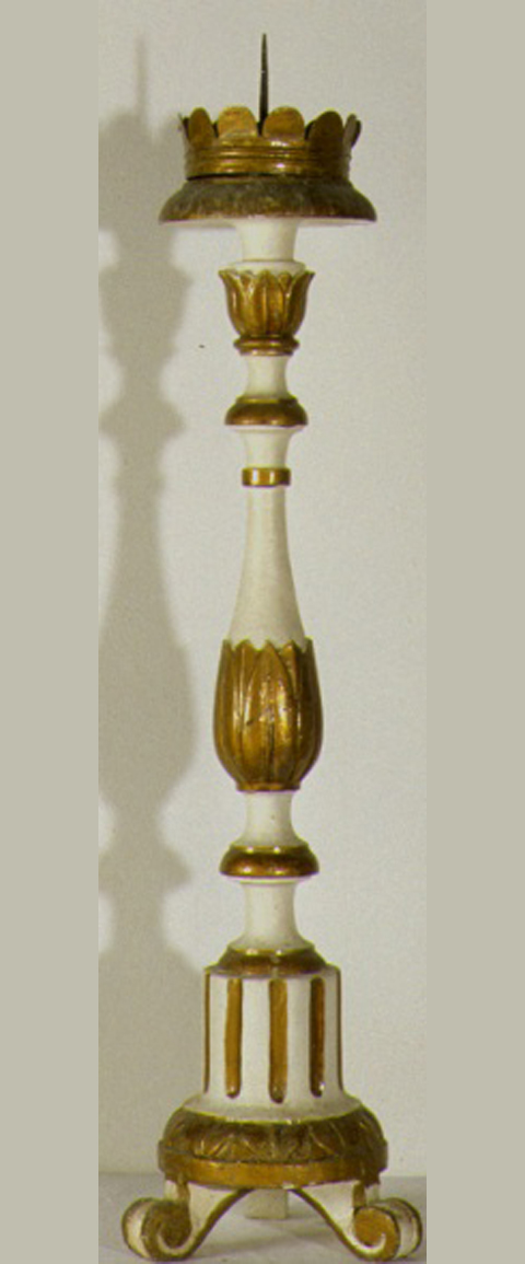 candeliere, serie - ambito marchigiano (sec. XIX)