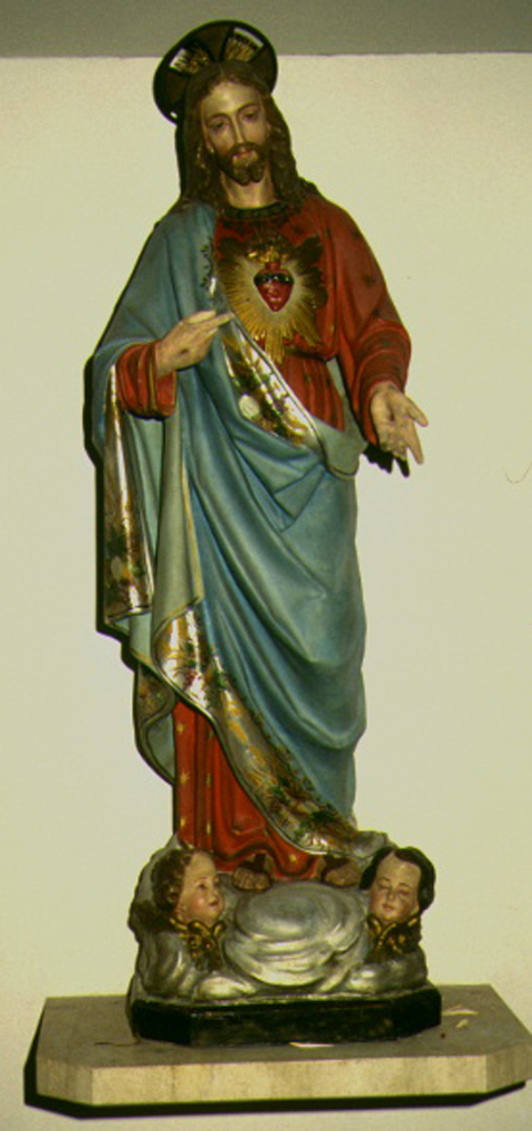 Sacro Cuore di Gesù (statua) - ambito marchigiano (inizio sec. XX)