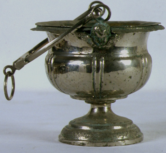 secchiello per l'acqua benedetta - ambito marchigiano (prima metà sec. XX)