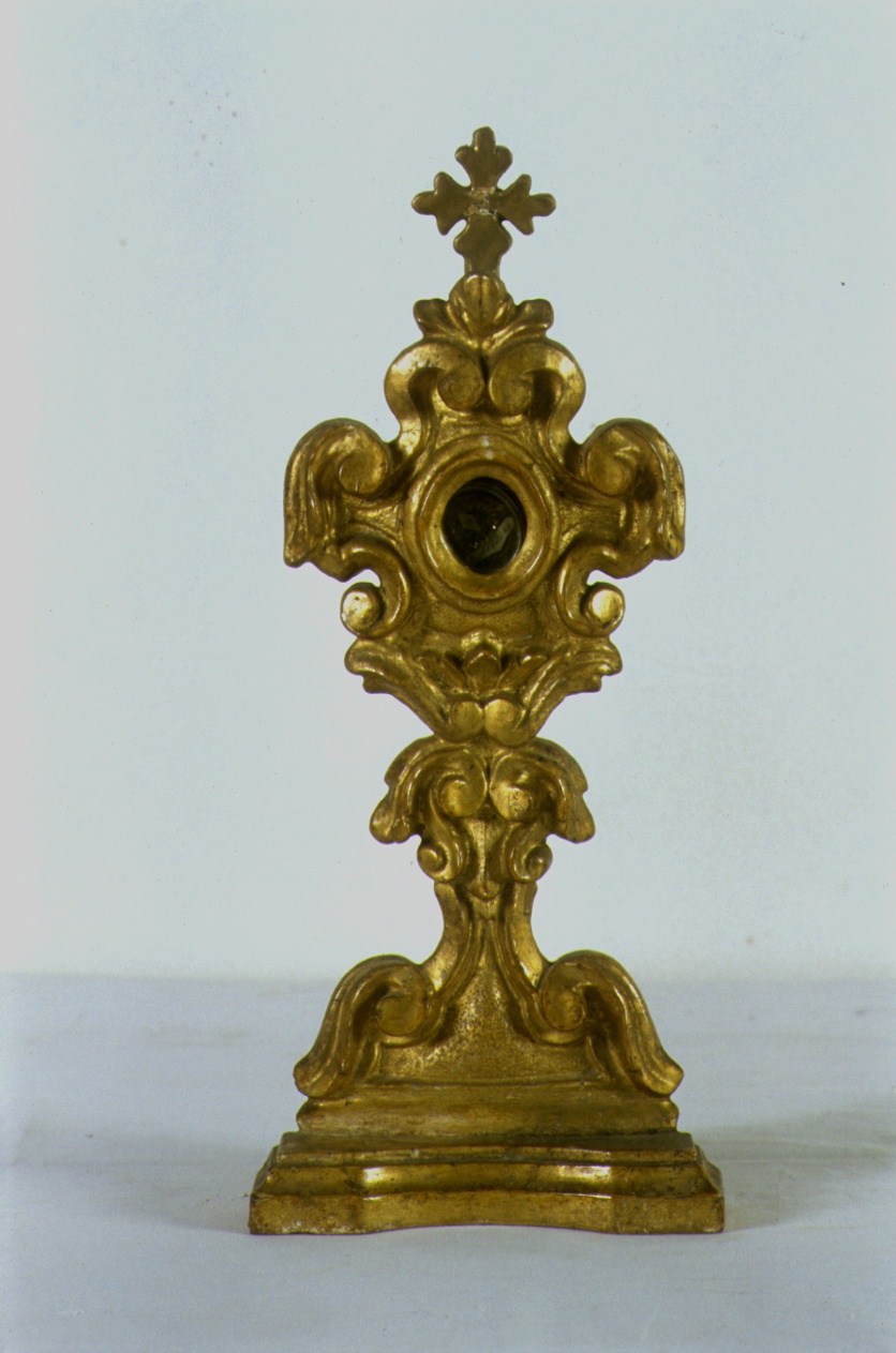 reliquiario-ostensorio - ambito marchigiano (sec. XVII)