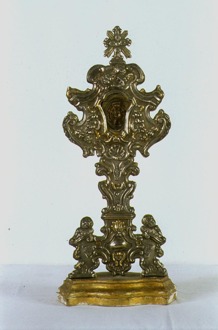 reliquiario-ostensorio - ambito marchigiano (sec. XVIII)