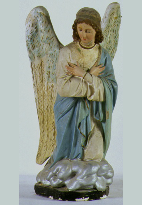 angelo (statuetta) - ambito marchigiano (prima metà sec. XX)