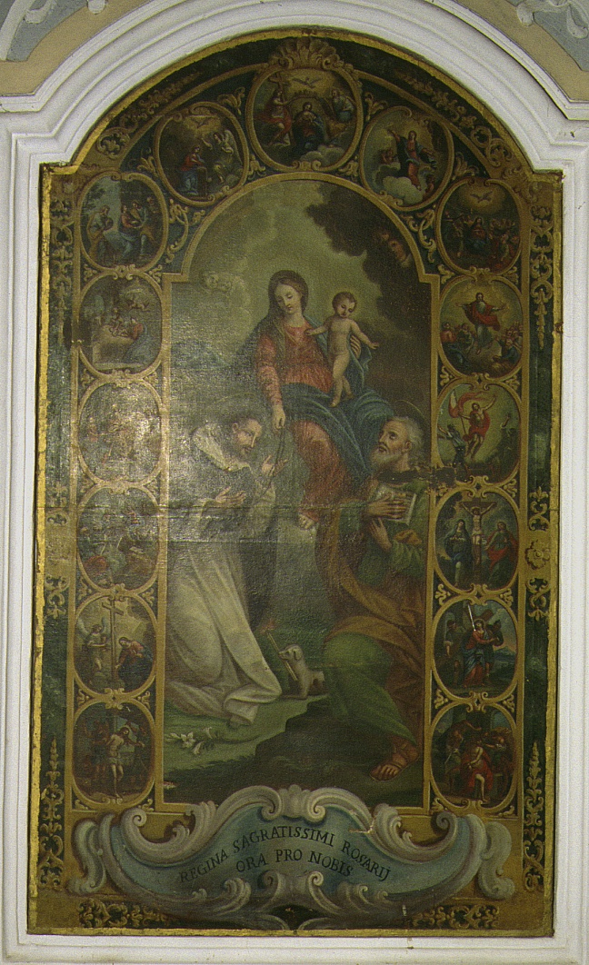 altare, elemento d'insieme - ambito marchigiano (sec. XIX)