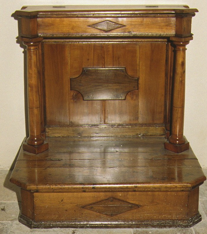 inginocchiatoio - ambito marchigiano (sec. XIX)