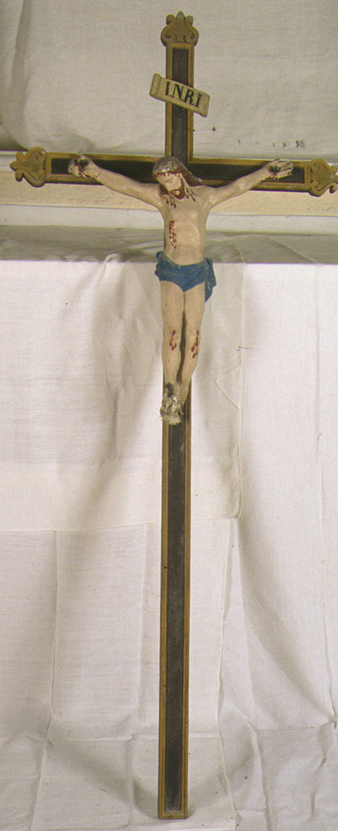 crocifisso - ambito marchigiano (sec. XIX)